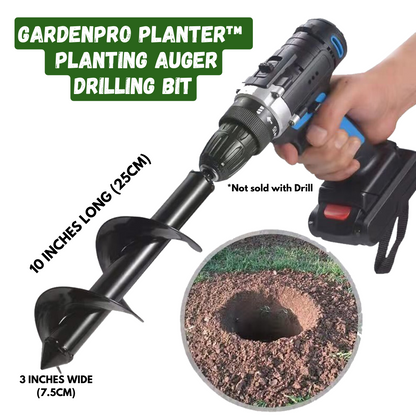 GardenPro Planter™️- Planting Auger Drill Bit